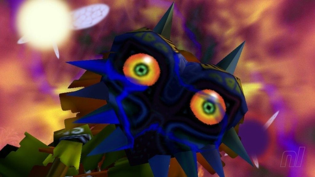 Zelda: Majora's Cutscene Mask quando si passa apparentemente "più raffinati a N64" dall'emulazione Wii Virtual Console