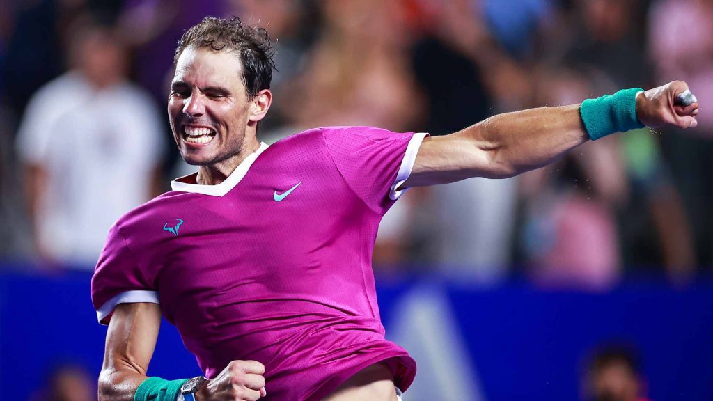 Rafael Nadal prolunga la sua brillante stagione con il titolo Acapulco |  ATP tondo