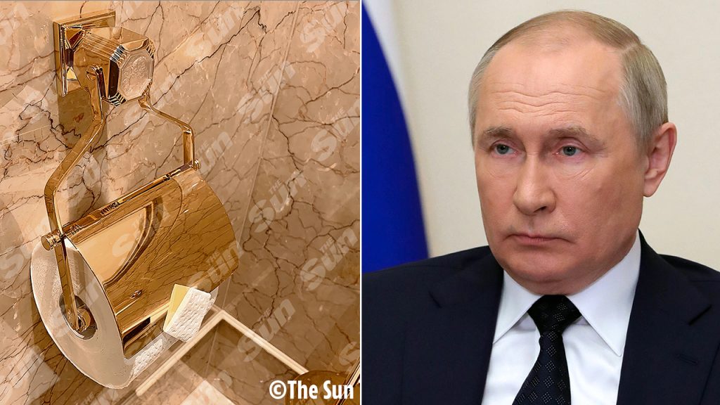 All'interno dello yacht di lusso di Putin: le foto mostrano una pista da ballo trasformata in una piscina, un bagno in marmo e oro e altro ancora