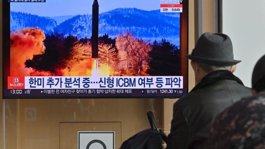 La Corea del Nord potrebbe aver testato un nuovo tipo di missile balistico intercontinentale