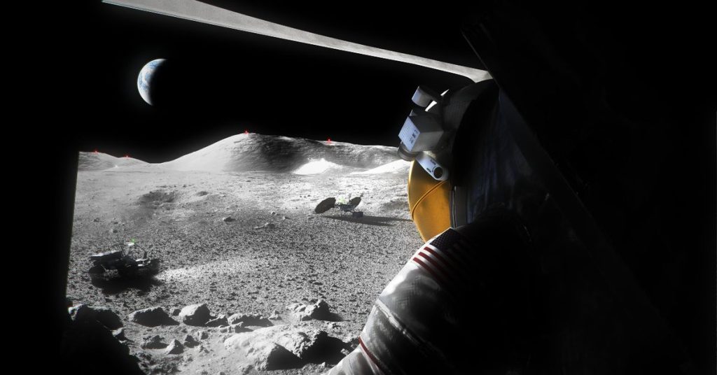La NASA ha annunciato l'intenzione di sviluppare un secondo lander lunare, insieme alla navicella spaziale SpaceX