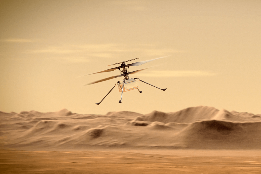 L'ingegnosità dell'elicottero di Marte colpisce il volo numero 23 e non può essere fermato