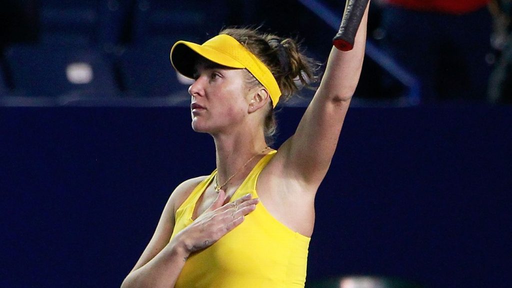 L'ucraina Elina Svitolina batte la russa Anastasia Potapova al Monterrey Open