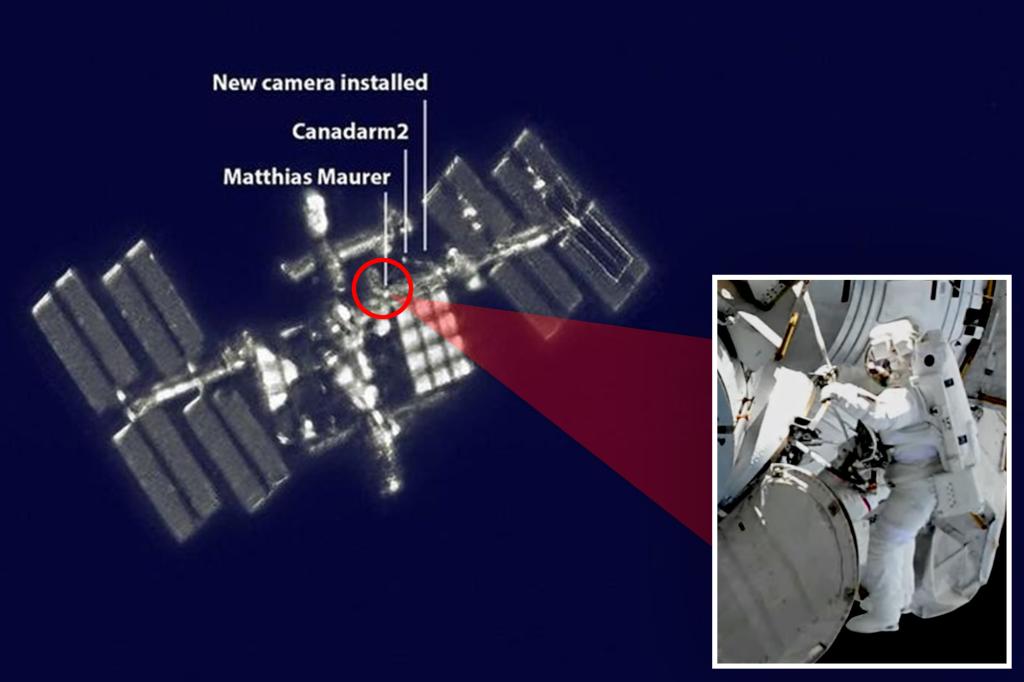 L'immagine della Stazione Spaziale Internazionale ripresa dalla Terra è così nitida che si possono vedere gli astronauti