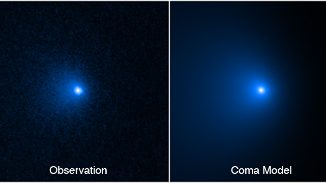 Il telescopio Hubble conferma il più grande nucleo di cometa che gli astronomi abbiano mai visto: NPR