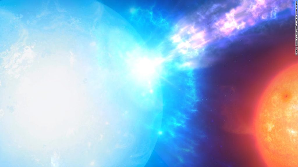 Gli astronomi scoprono una piccola ma potente esplosione stellare di "micronova".