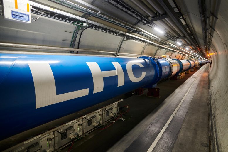 Tunnel LHC al punto 1