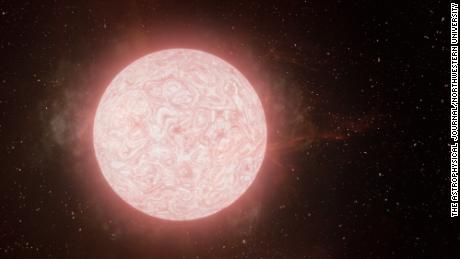 Una stella gigante morente esplode mentre gli scienziati la osservano in tempo reale, per la prima volta in astronomia