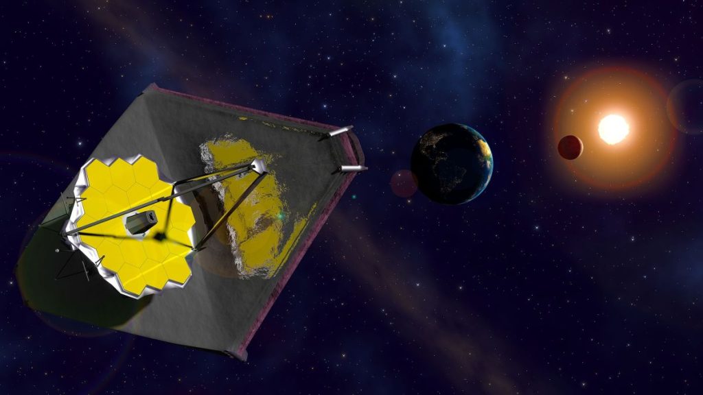 Il telescopio spaziale James Webb rispecchia la temperatura da fredda a quella dello spazio profondo