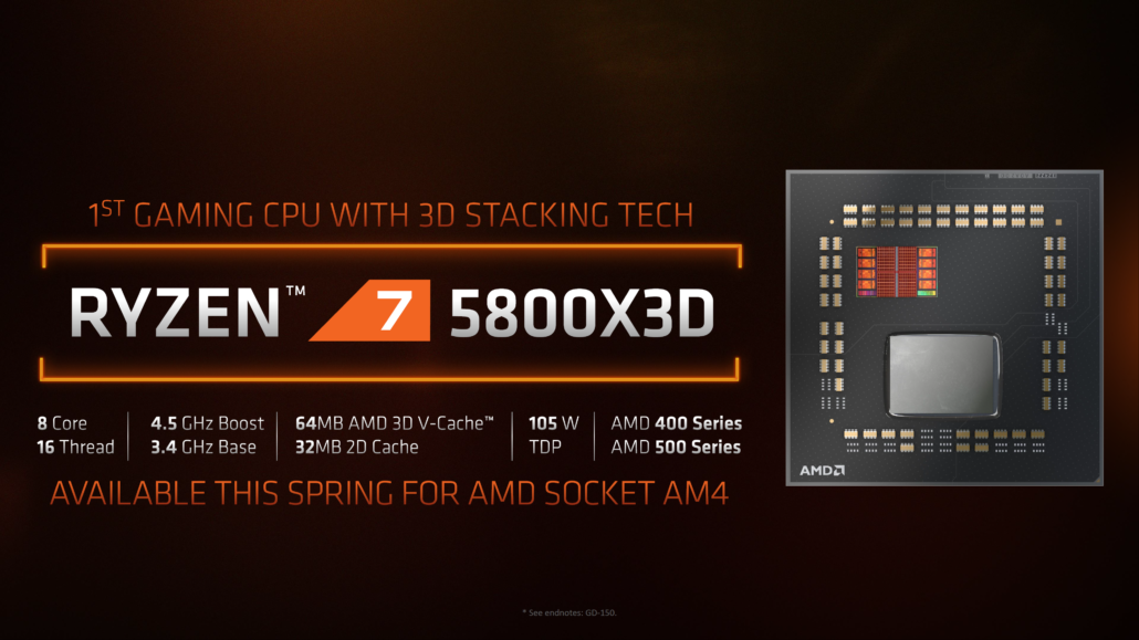 La CPU AMD Ryzen 7 5800X3D 3D V-Cache mostra potenza nei benchmark di gioco in scenari legati alla CPU