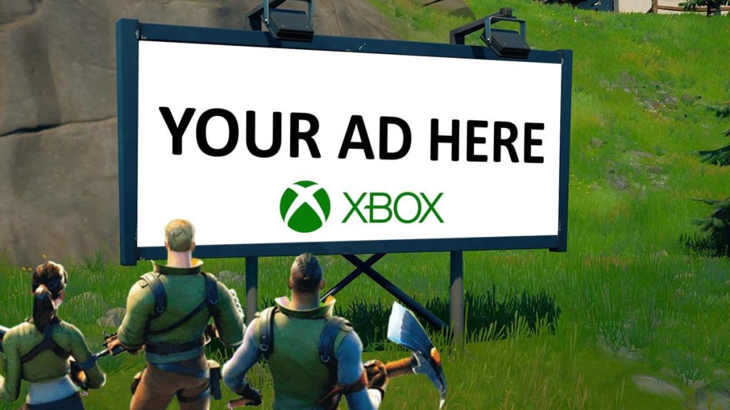 Microsoft crea una nuova tecnologia pubblicitaria Xbox per i giochi