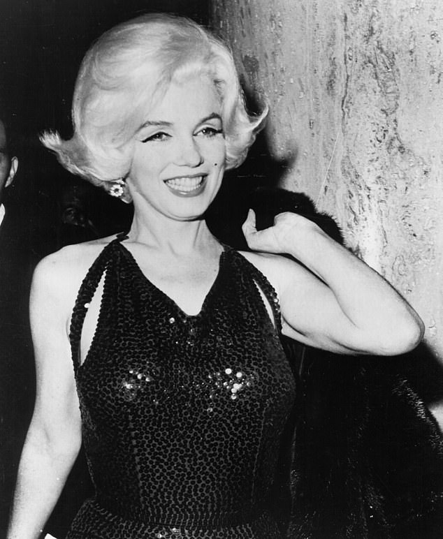 Icona di Hollywood: Monroe è stato mostrato nel marzo 1962 ai Golden Globe Awards a Beverly Hills