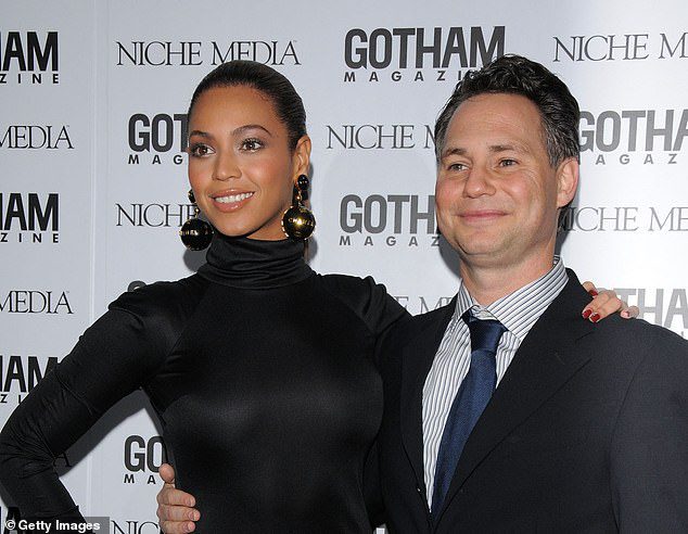 Jason Bean e Beyonce Knowles al gala annuale di Gotham Magazine a New York City, 2008