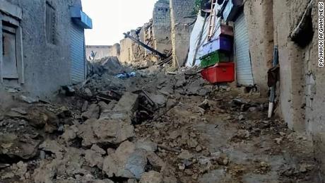Il terremoto si è verificato alle 01:24, 46 km a sud-ovest della città di Khost.