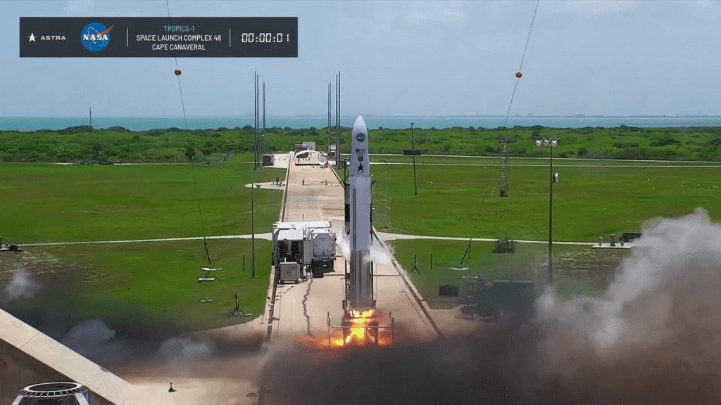 Il lancio del missile Astra non è riuscito a portare il carico utile in orbita