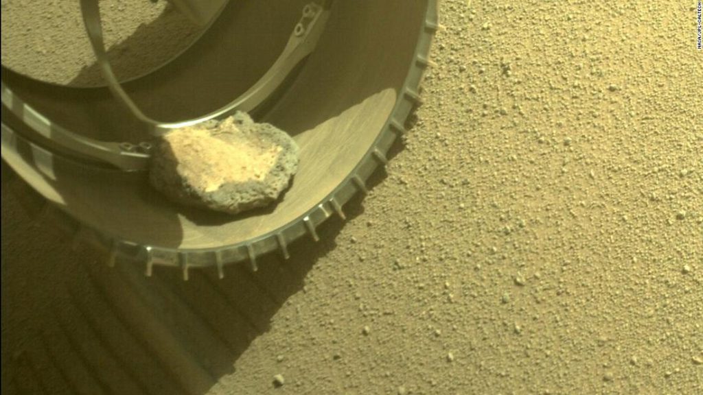 Il nuovo amico di Perseverance su Marte è una roccia da compagnia