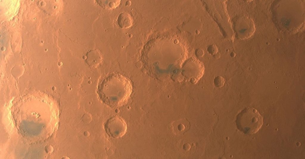 La navicella spaziale cinese ottiene immagini dell'intero pianeta Marte