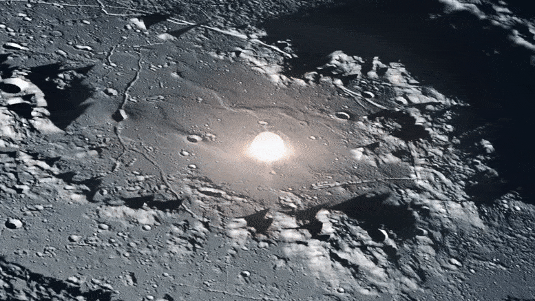 Sito di impatto di un missile misterioso da ricognizione orbitale lunare della NASA