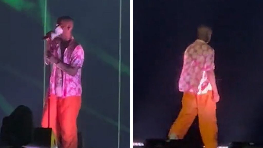 Kid Cody esce dal palco al Rolling Loud, spettacolo a sorpresa di Kanye West