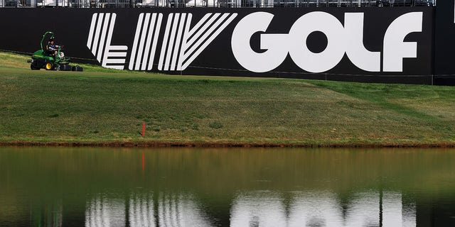 Una visione generale del Trump National Golf Club durante un round di prove prima del LIV Golf Invitational - Bedminster a Bedminster, NJ, martedì 26 luglio 2022.
