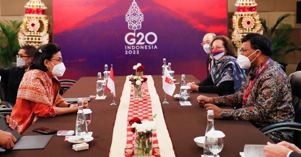 I capi delle finanze del G20 hanno fatto pochi progressi politici alla riunione dell'Indonesia