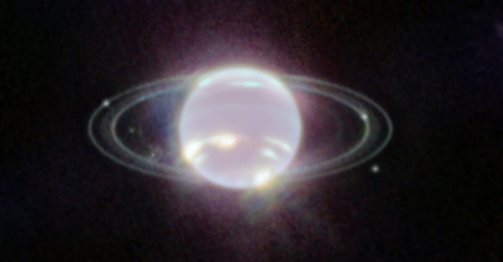 Guarda le foto di Nettuno con il focus sul telescopio Webb
