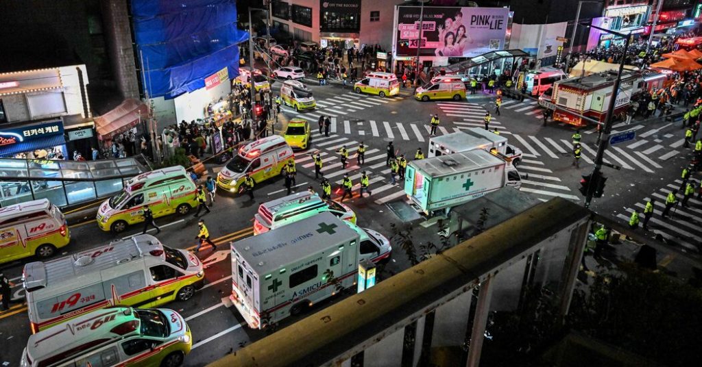 Notizie urgenti dalla folla della Corea del Sud: almeno 146 morti