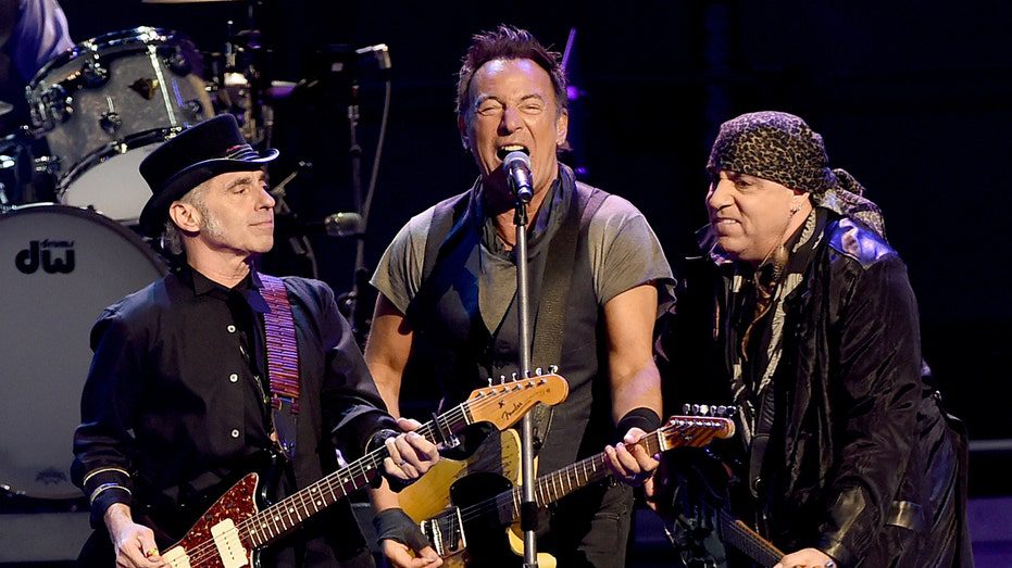 Bruce Springsteen e la band