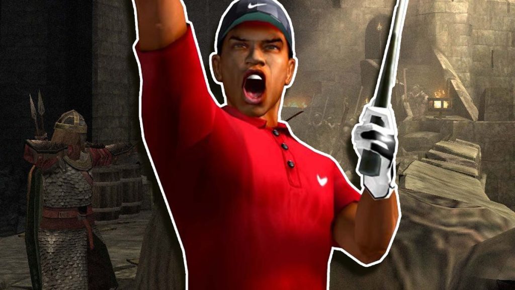 EA ha creato il Signore degli Anelli per PS2 con il motore da golf Tiger Woods
