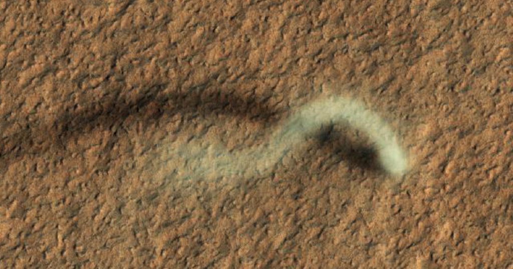 Il rover della NASA cattura il primo suono in assoluto di un diavolo di polvere su Marte: "Sicuro che fortuna"